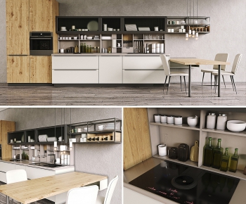 Modern Kitchen Cabinet-ID:502841959