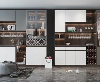 Modern Wine Cabinet-ID:881919922