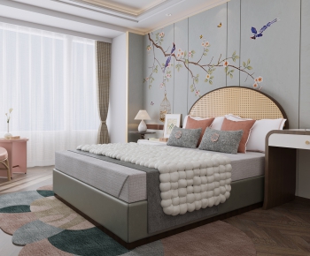 New Chinese Style Children's Room-ID:852308998