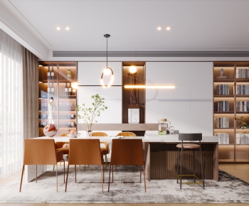 Nordic Style Dining Room-ID:612819917