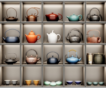 新中式茶壶茶杯组合-ID:399492035