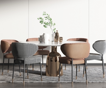 Modern Dining Table And Chairs-ID:669312959