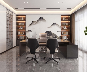 Modern Manager's Office-ID:854948045