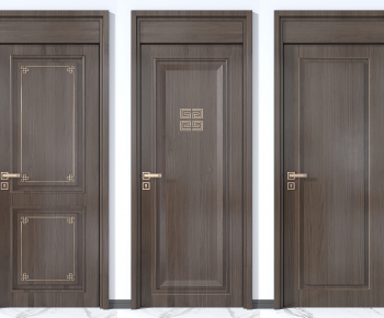 New Chinese Style Single Door-ID:275079016