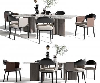 Modern Dining Table And Chairs-ID:451864003