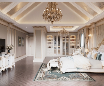 French Style Bedroom-ID:138266092