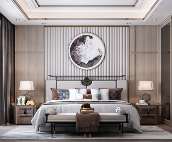 Chinese Style Bedroom-ID:464061029