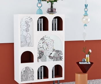 Modern Decorative Cabinet-ID:399516116