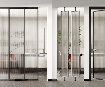 Modern Glass Screen Partition-ID:872349743