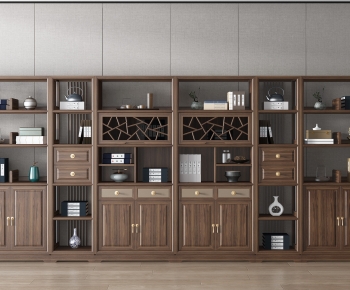 Chinese Style Bookcase-ID:583794129
