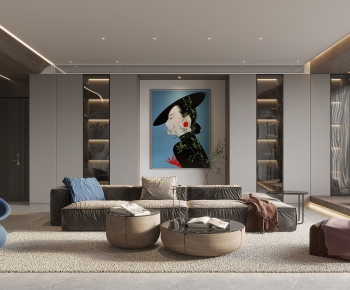 Modern A Living Room-ID:169178016