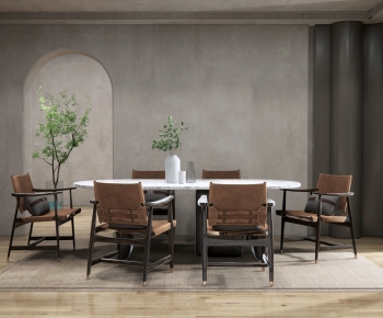 Wabi-sabi Style Dining Room-ID:460194114