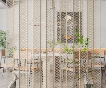 Modern Metal Screen Partition-ID:807195906