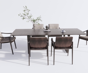 Modern Dining Table And Chairs-ID:526959909