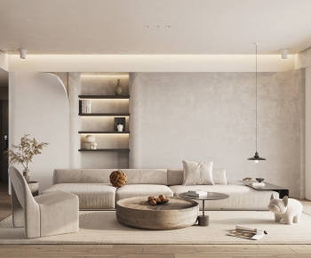 Wabi-sabi Style A Living Room-ID:247601031