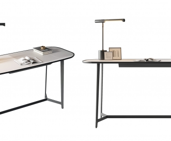Modern Computer Desk And Chair-ID:809954886