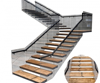 Industrial Style Stair Balustrade/elevator-ID:949050908