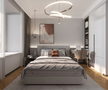 Modern Bedroom-ID:610075002