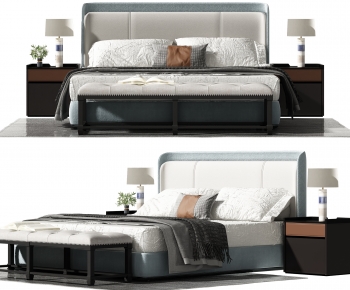 American Style Double Bed-ID:606420047