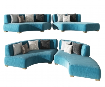 Modern Curved Sofa-ID:758027083