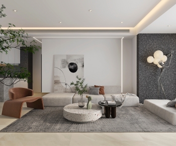 Modern A Living Room-ID:382061058