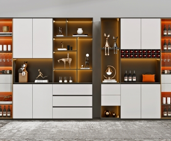 Modern Wine Cabinet-ID:754874949