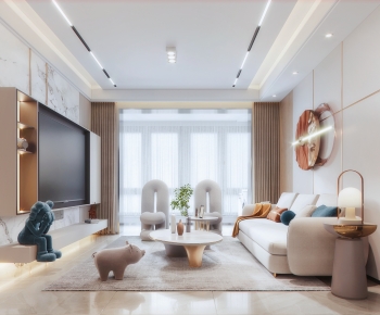 Modern A Living Room-ID:154467113