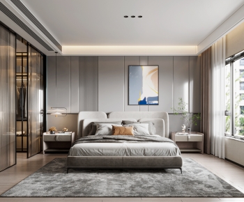 Modern Bedroom-ID:748997933