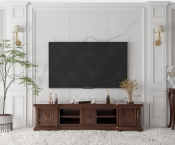 American Style TV Cabinet-ID:626872066