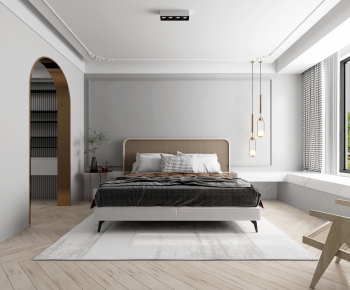 Nordic Style Bedroom-ID:222549465