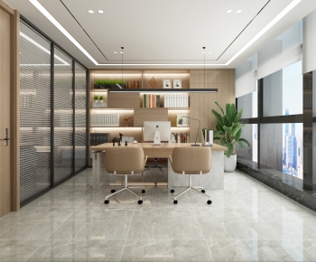 Modern Manager's Office-ID:983634955