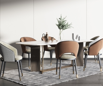Modern Dining Table And Chairs-ID:905204065
