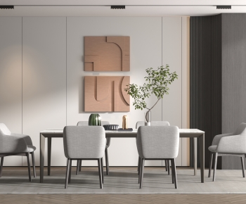 Modern Dining Table And Chairs-ID:764077902