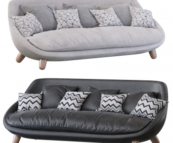 Modern Three-seat Sofa-ID:870315073