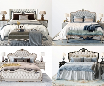 American Style Double Bed-ID:851479051