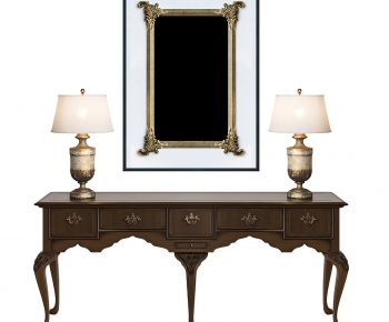American Style Entrance Cabinet-ID:252923019