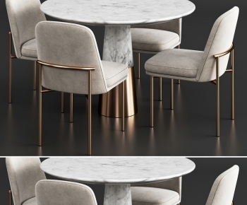 Modern Dining Table And Chairs-ID:518840077