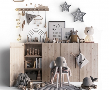 Nordic Style Decorative Cabinet-ID:650260419