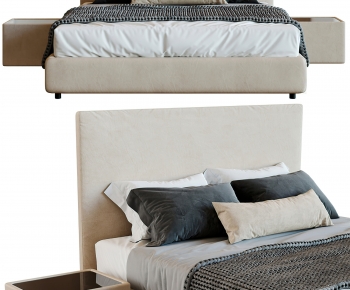 Modern Single Bed-ID:679678929