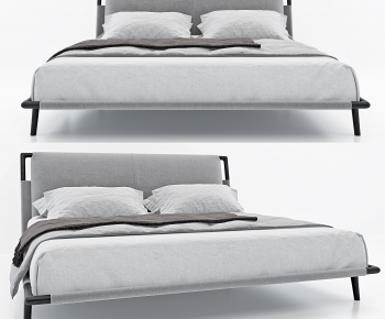 Modern Double Bed-ID:541502007