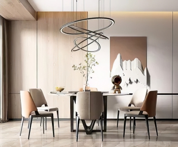 Modern Dining Table And Chairs-ID:405189996