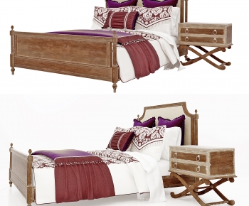 American Style Double Bed-ID:339570053