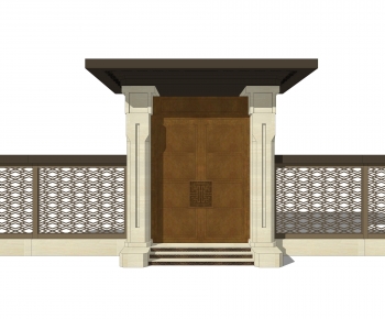 New Chinese Style Building Component-ID:868216049