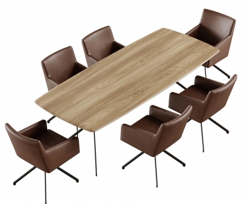 Modern Dining Table And Chairs-ID:725384007