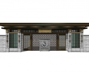 New Chinese Style Building Component-ID:178886899
