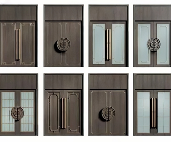 New Chinese Style Door Panel-ID:397556078