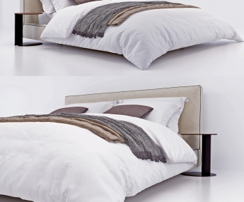 Modern Double Bed-ID:687030088