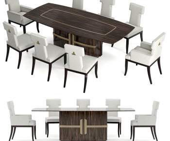 Modern Dining Table And Chairs-ID:259108076