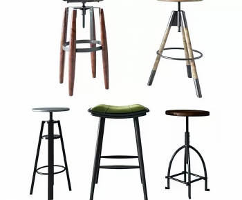 Industrial Style Bar Chair-ID:685581925