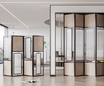 Modern Glass Screen Partition-ID:861931097